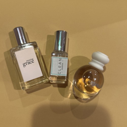 Three miniature parfumes - miniature,
